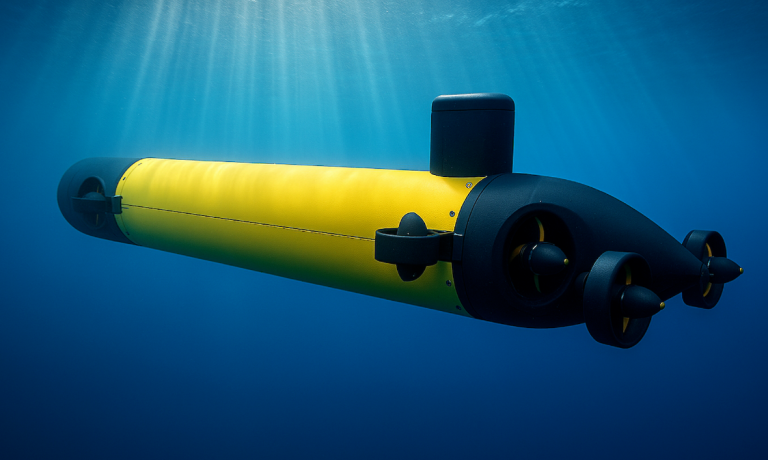 Monitorización ambiental submarina con robots autónomos integrados en el gemelo digital del puerto